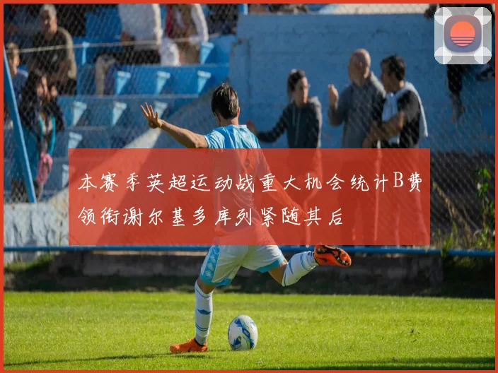 本赛季英超运动战重大机会统计B费领衔谢尔基多库列紧随其后
